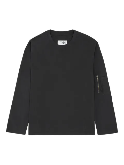 MM6 Maison Margiela long-sleeve T-shirt Black SH0NH0022M20050