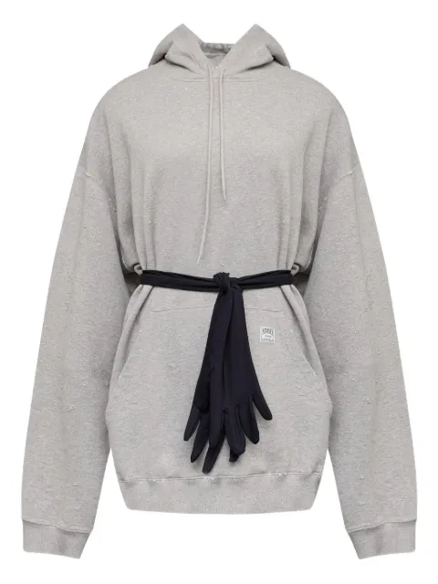 MM6 Maison Margiela hoodie mini dress Grey S52DA0083M2502