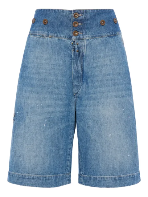 Maison Margiela denim shorts Blue S51MU0072M30021