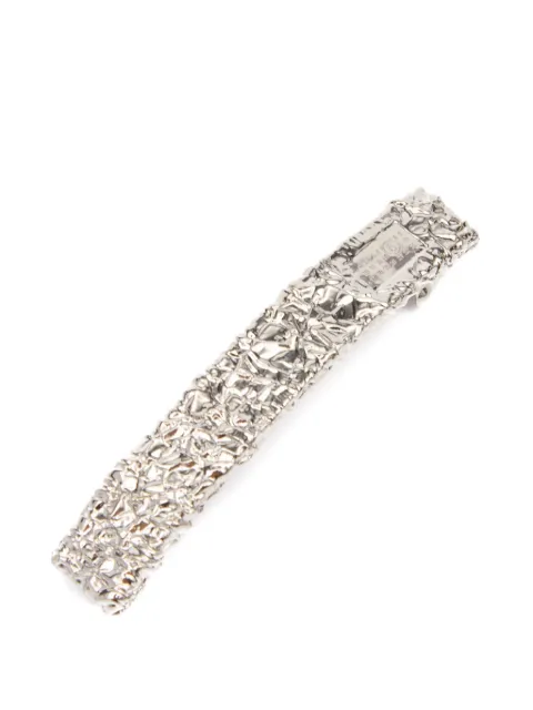 MM6 Maison Margiela silver foil hair clip Silver SM6TW0018P6622
