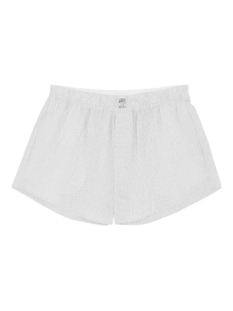 MM6 Maison Margiela striped shorts White S52MU0134M35730