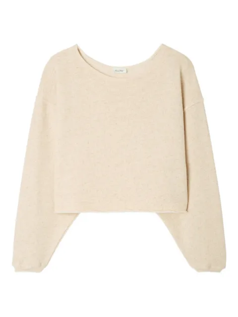 American Vintage Itonay boat-neck sweatshirt Neutrals ITO03A