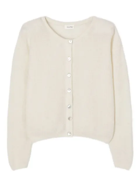American Vintage Vitow crew-neck cardigan Neutrals VITO19E