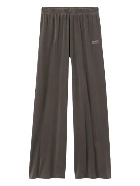 American Vintage Pymaz logo-detail track pants Grey PYM05A