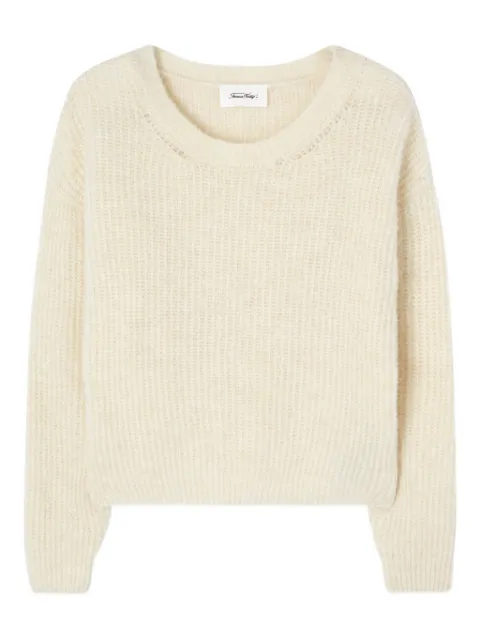 American Vintage East long-sleeve sweater Neutrals EAST18F