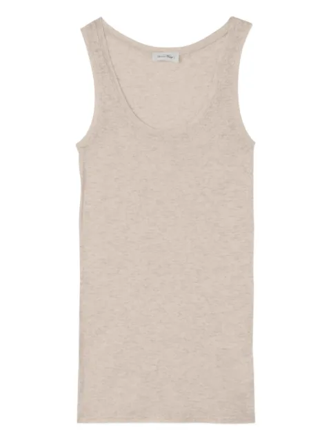 American Vintage Massachusetts round-neck vest Neutrals MAS00