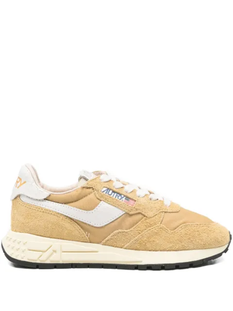 Autry Reelwind suede panelled sneakers Yellow WWLWNC26
