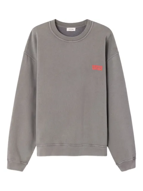 American Vintage logo crew-neck sweatshirt Grey MPLI03BH25
