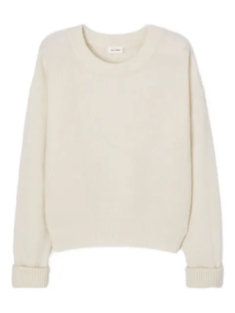 American Vintage Vitow crew-neck sweater Neutrals VITO18E