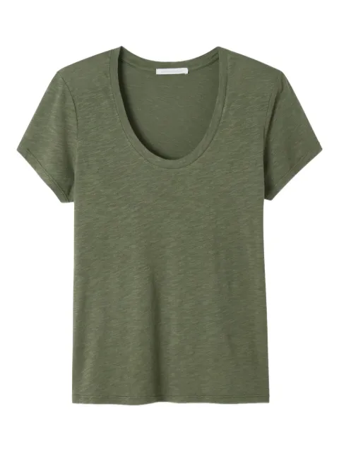 American Vintage Jacksonville short-sleeves scoop-neck T-shirt Green JAC48V