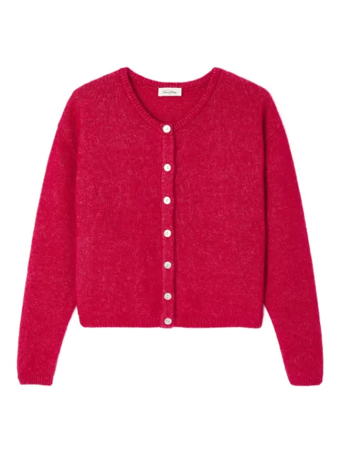 American Vintage Vitow buttoned cardigan Pink VITO19E