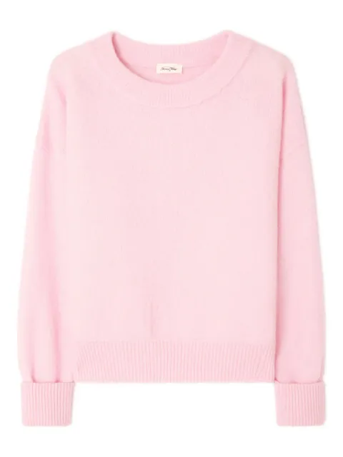 American Vintage ribbed vitow sweater Pink VITO18E