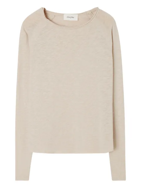 American Vintage Sonoma raglan-sleeve T-shirt Neutrals SON31G