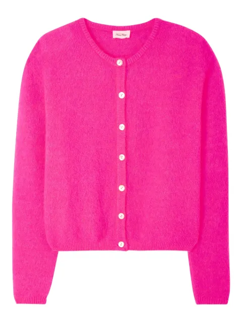 American Vintage Vitow button cardigan Pink VITO19E