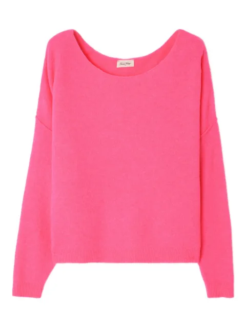 American Vintage Damsville boat-neck sweater Pink DAM225