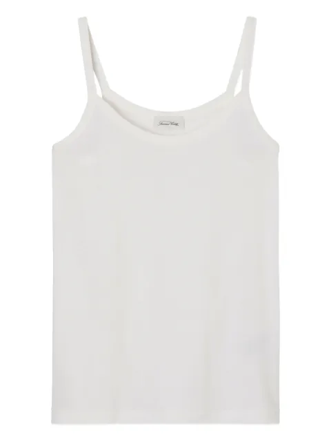 American Vintage Gamipy slim straps vest White GAMI01B