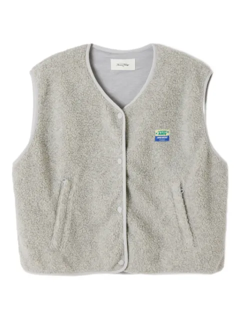 American Vintage Hoktown buttoned waistcoat Grey HOK16B