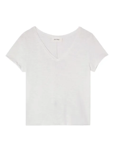 American Vintage Sonoma v-neck T-shirt White SON33