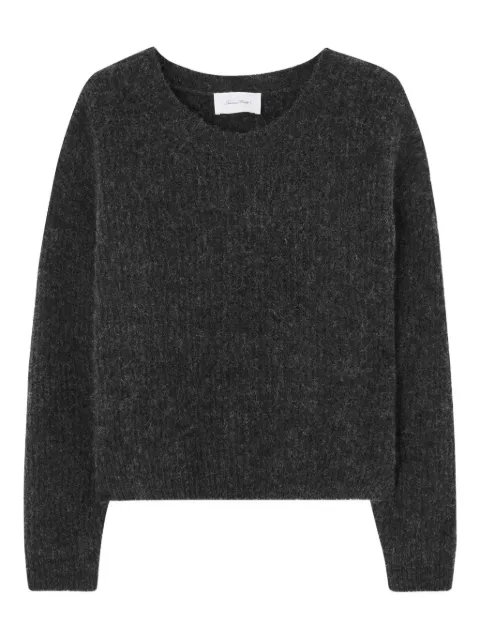 American Vintage East long-sleeve crew-neck sweater Grey EAST18F