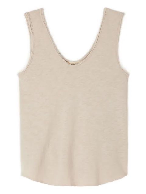 American Vintage u-neck sonoma tank top Neutrals SON29G