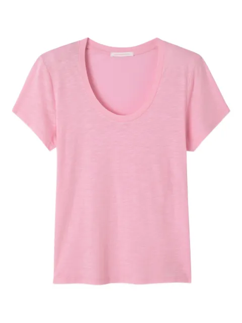American Vintage Jacksonville scoop-neck short-sleeve T-shirt Pink JAC48V