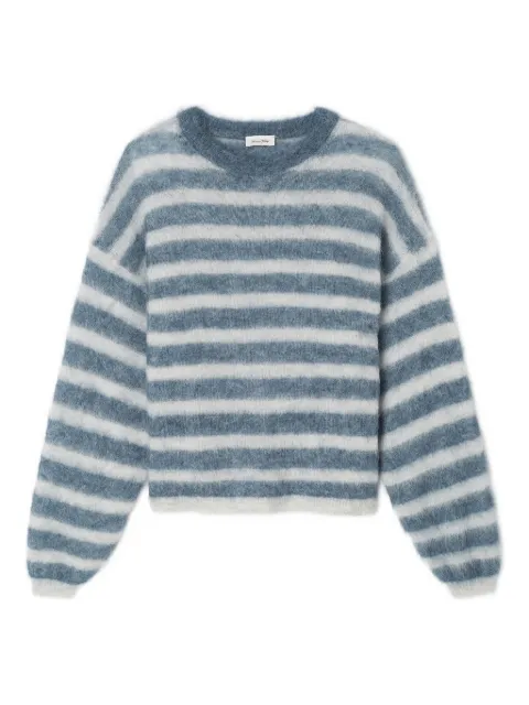 American Vintage Nenybay striped sweater Blue NEN18C