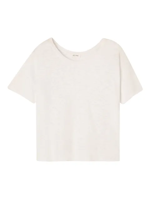American Vintage Sonoma boat neck T-shirt White SON36B