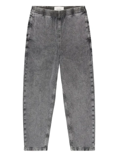 American Vintage Jazy elasticated-waist trousers Grey JAZ11A