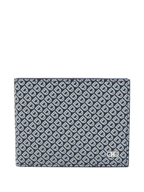 Ferragamo Gancini wallet Blue 790632