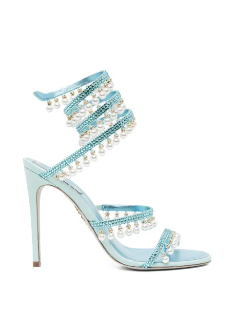 René Caovilla 110mm Cleo sandals Blue C12762105RN01W218