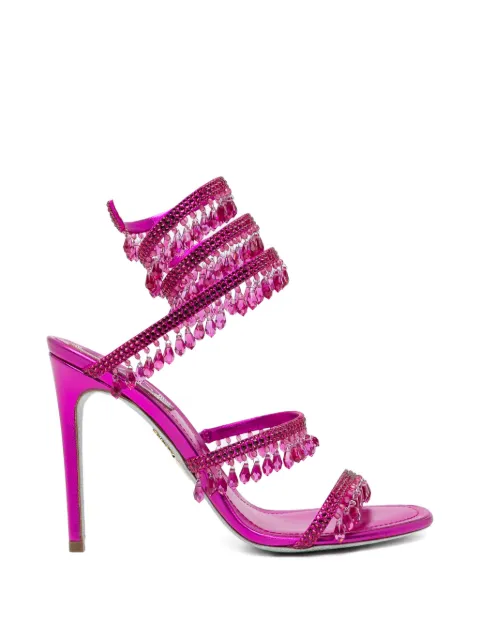 René Caovilla 105mm Chandelier sandals Pink C12535105RN01Y378