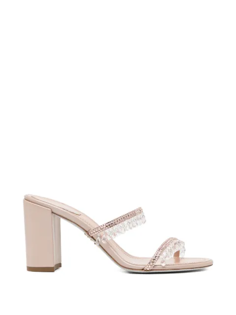 René Caovilla 65mm Chandelier sandals Neutrals C12772080RN01V233
