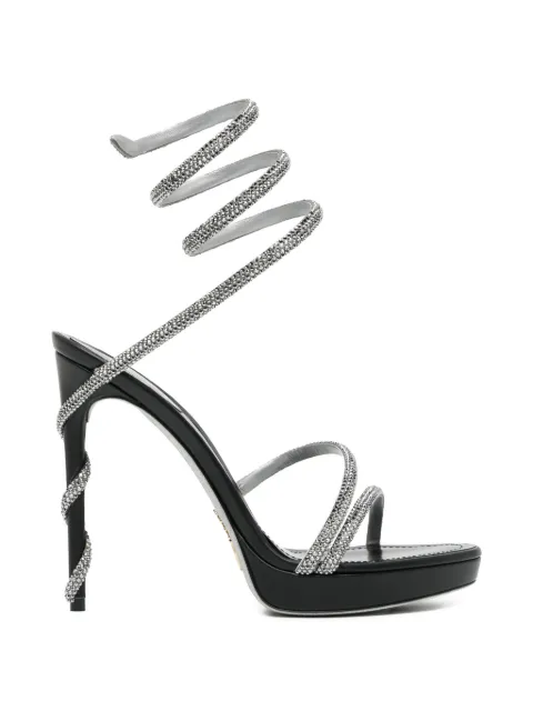René Caovilla 105mm Margot sandals Black C12597120RN01V547