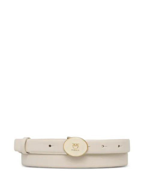 PINKO logo-buckle belt Neutrals 105466A2QL