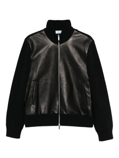 Ferragamo zip-up bomber jacket Black 784298