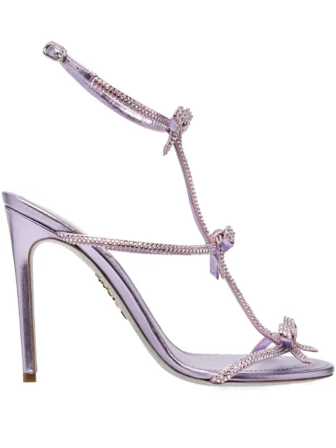 René Caovilla 105mm Caterina heeled sandals Purple C12584105RN01W474