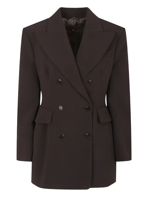 Ermanno Scervino double-breasted pocket jacket Brown D476I723ILM