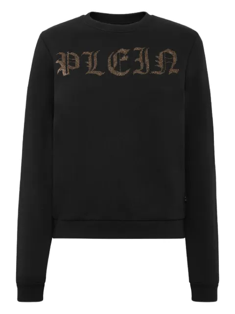 Philipp Plein crystal-embellished sweatshirt Black PADCWJO0962PJY002N