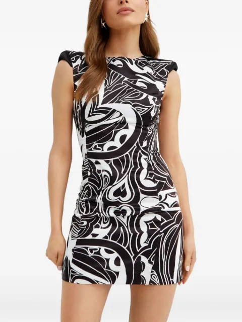 Philipp Plein Duchesse mini dress Black WRG2869PTE006N02