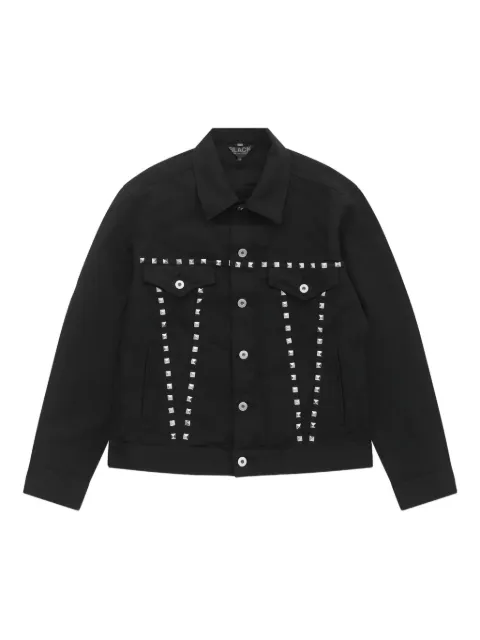 Black Comme Des Garçons studded jacket Black 1PJ002W25