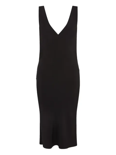 Paris Georgia V-neck midi dress Black SJPS001