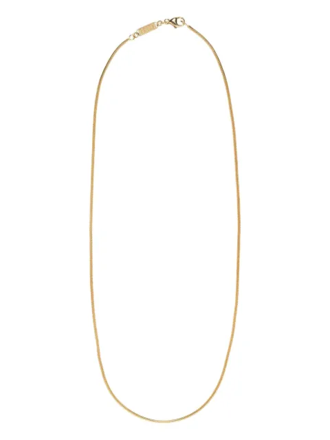 Azlee 18K yellow gold Cascade chain necklace Gold 14BOA18G18