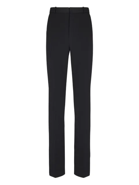 Balmain darted wool trousers Black GH1PO120WD49