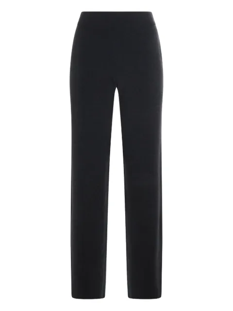 Aya Muse ribbed-knit trousers Grey AMFW2527