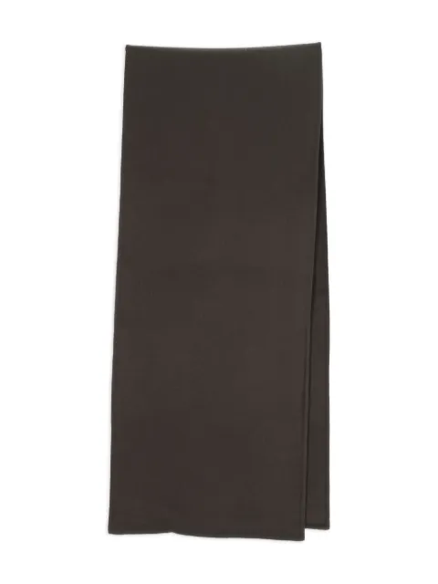 Berner Kühl wool scarf Brown 157A10
