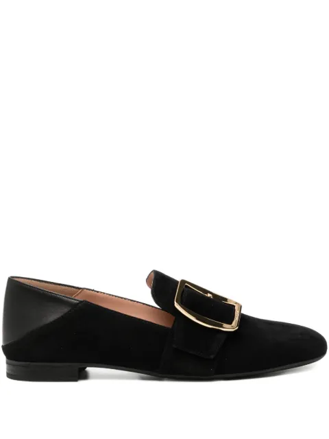 Bally buckle strap loafers Black WF105KCP032