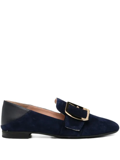 Bally buckle strap loafers Blue WF105KCP032