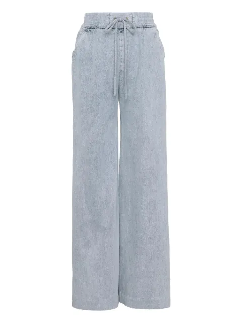 ZIMMERMANN Rebellion drawstring-snap jeans Blue 7002PC261