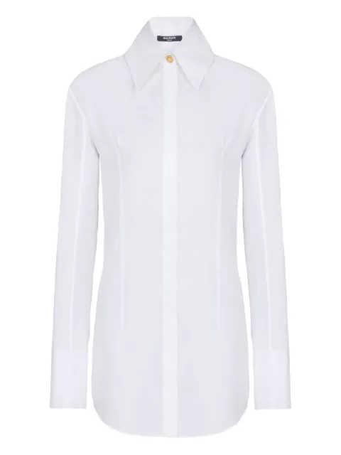 Balmain long-sleeve shirt White GF1HS460CG22