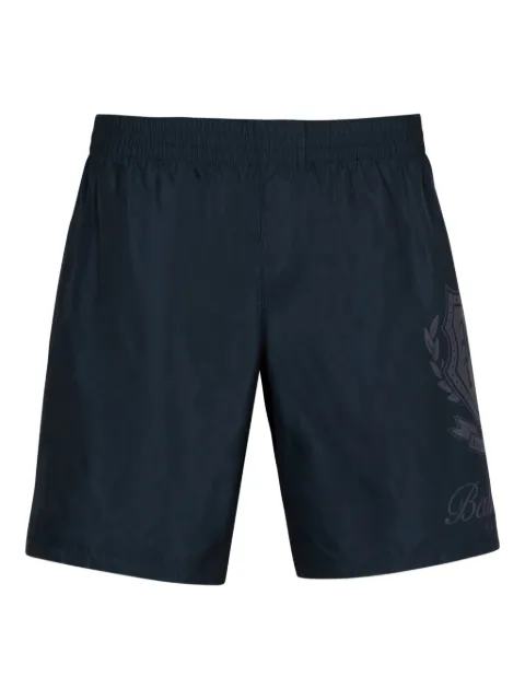 Balmain logo swim shorts Blue BWB791810403